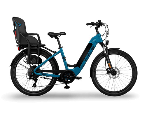 Electric with child seat